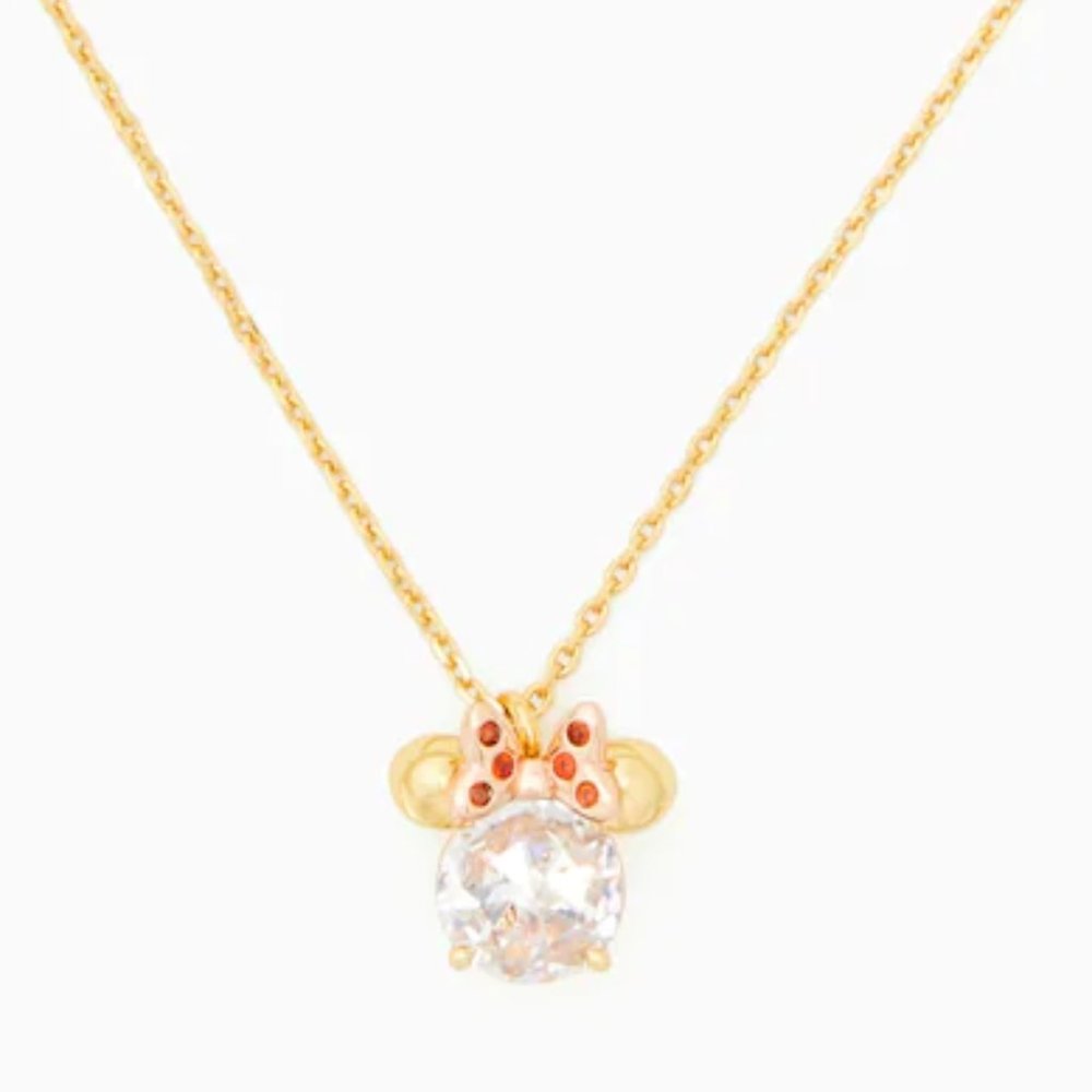 New- Disney X Kate Spade New York Minnie Pendant